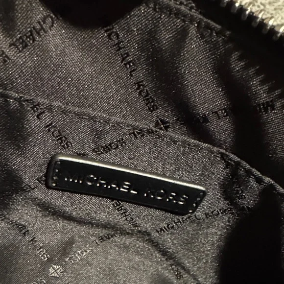 Michael Kors Black and White Geometric Clutch - Picture 2 of 6